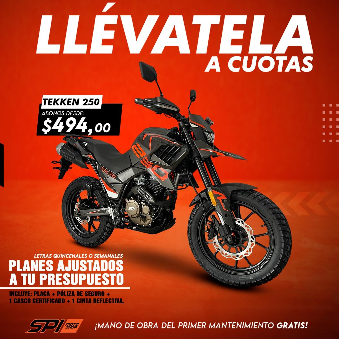 SPI MOTO SHOP Facebook ad