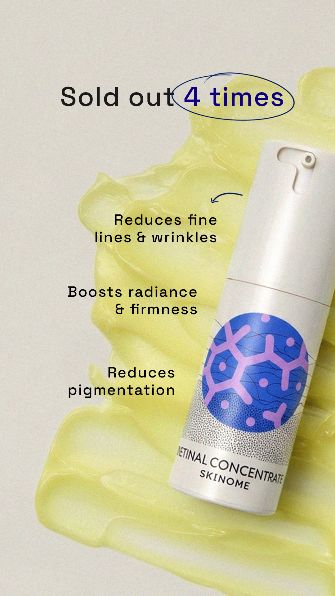 Skinome Facebook ad