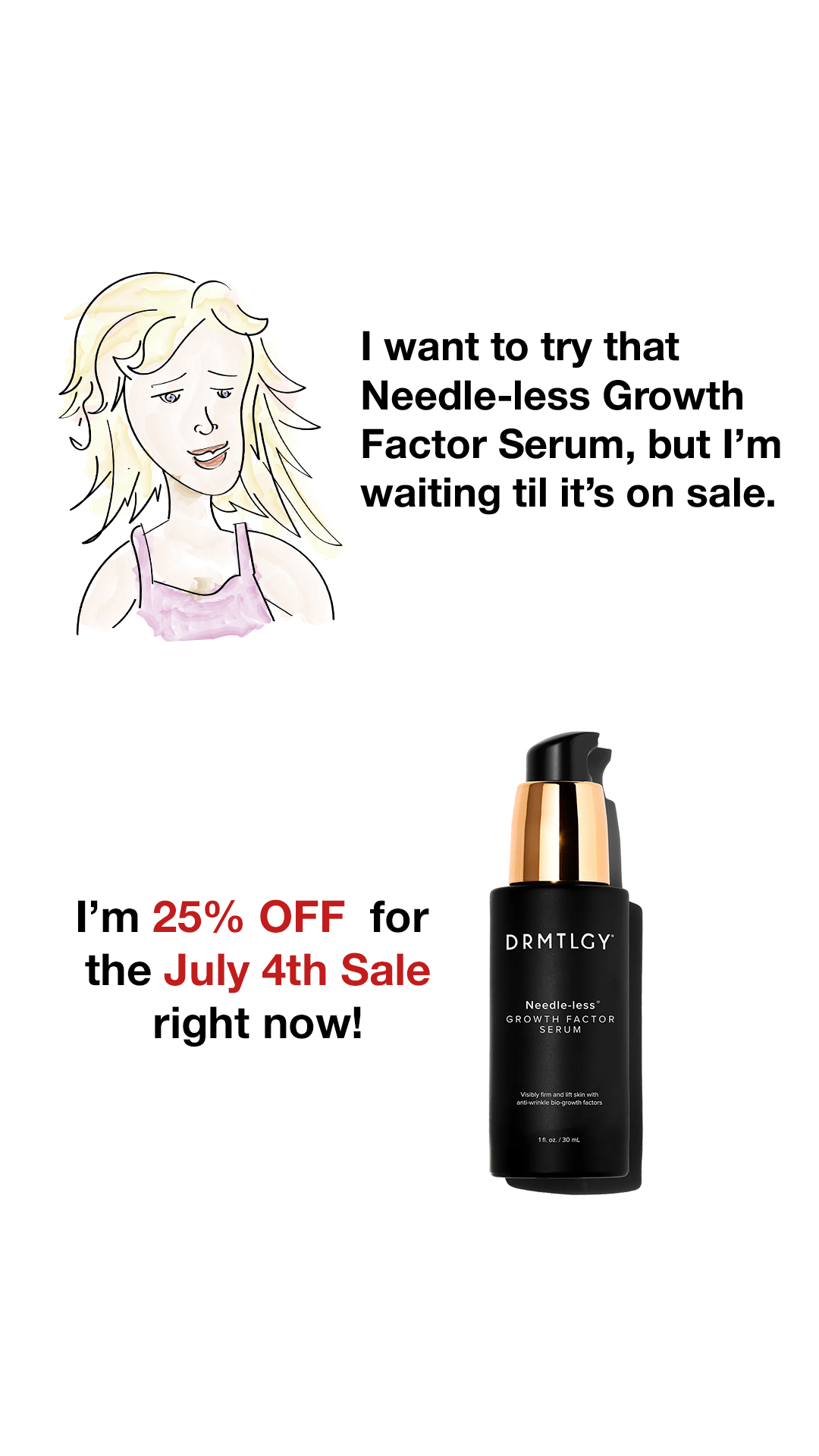 DRMTLGY Facebook ad