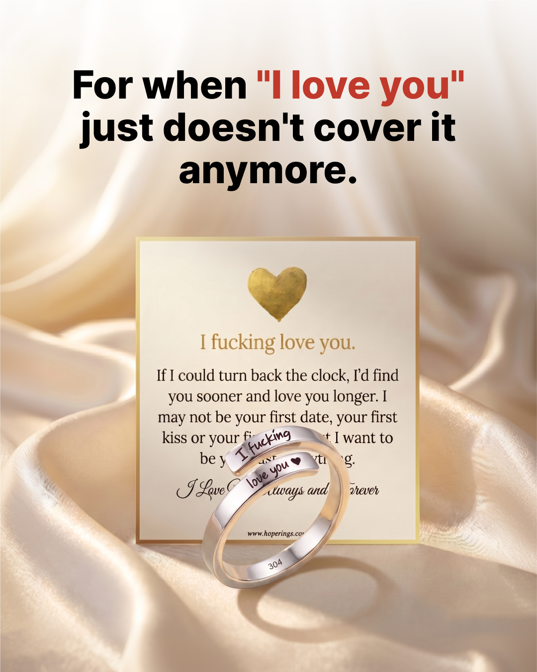 Hope Rings Facebook ad