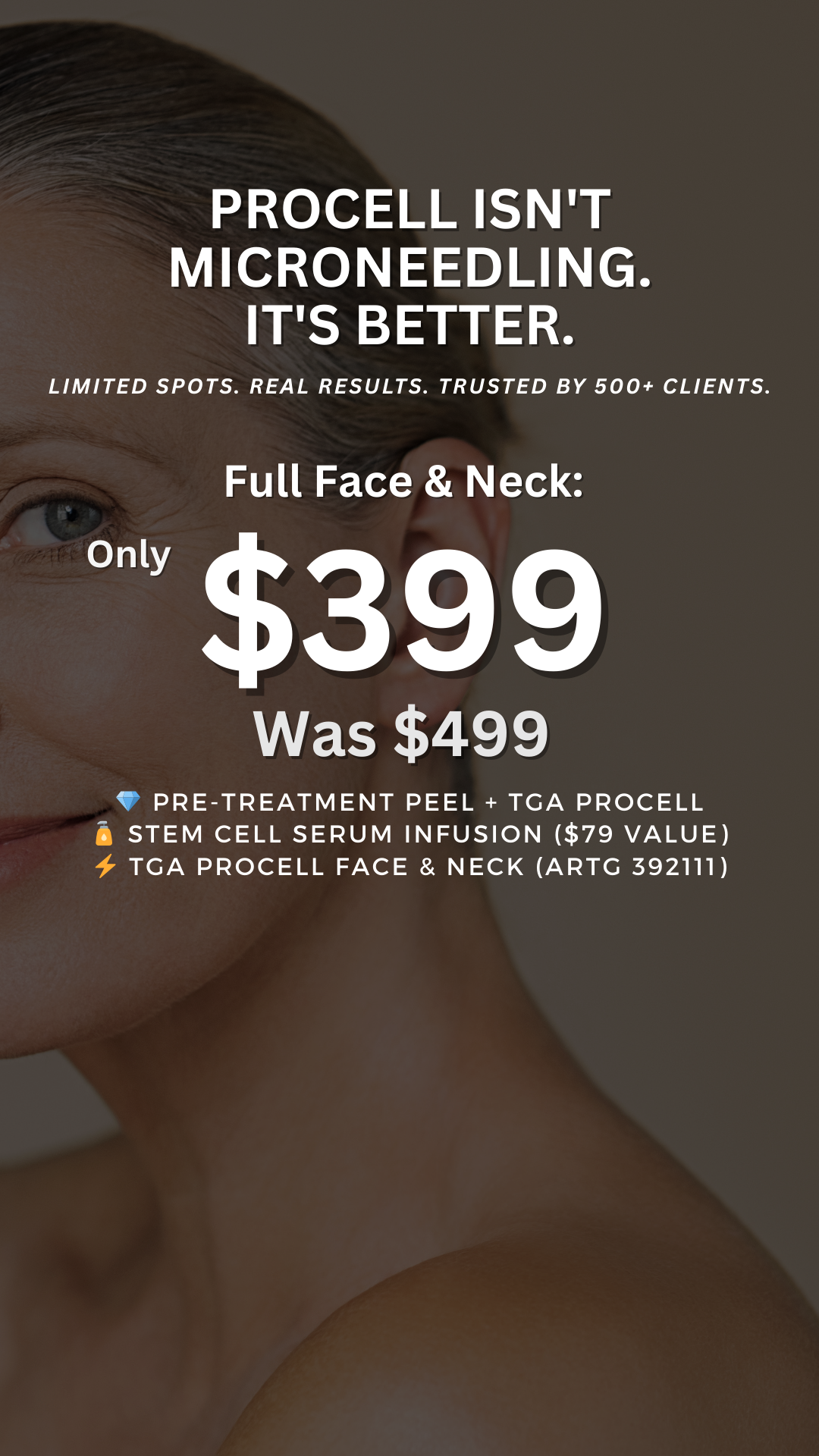 Skin Sculpt Studio Facebook ad from Mar 10, 2026