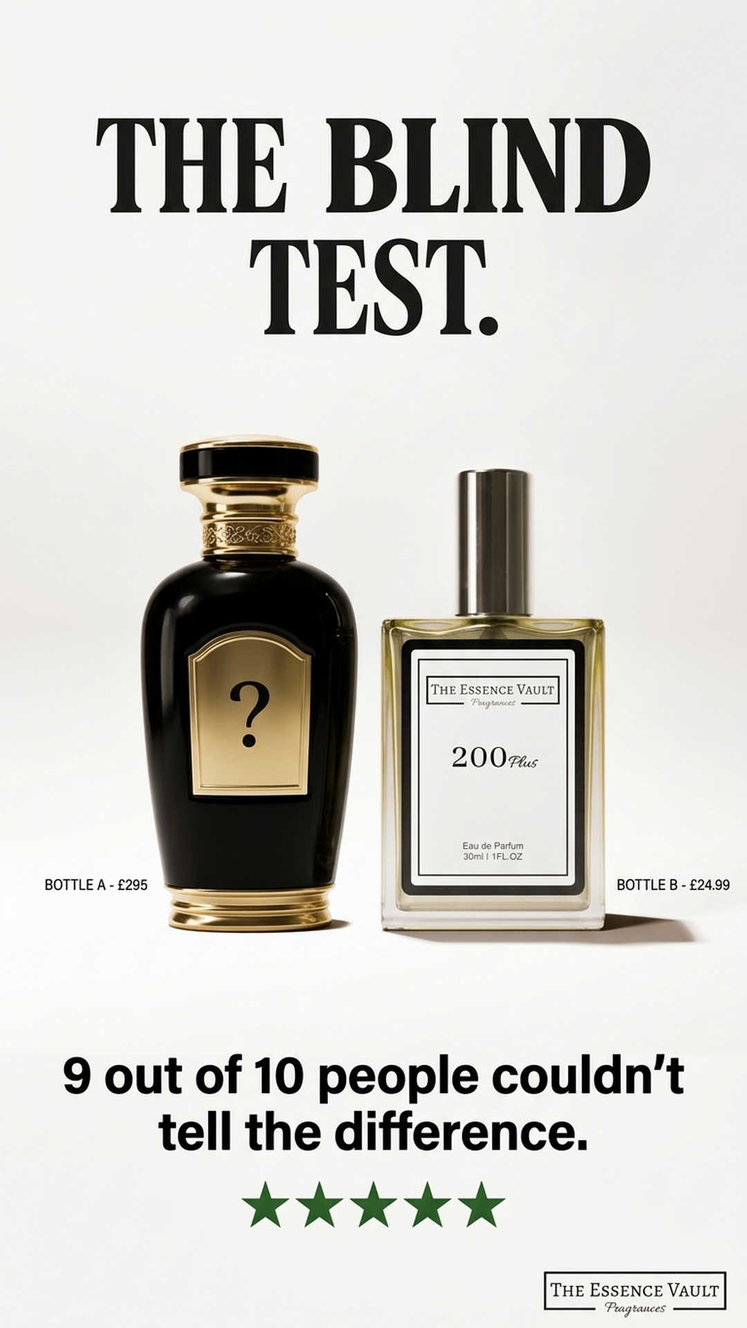 The Essence Vault Facebook ad from Mar 24, 2026