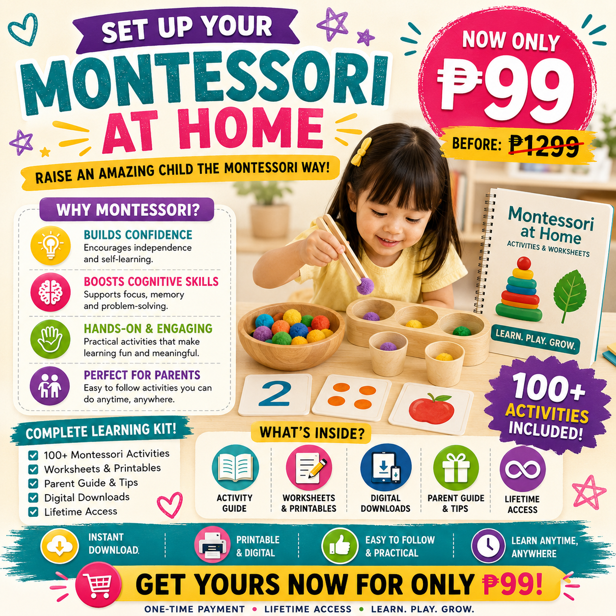 Montesorri at Home Ph Facebook ad