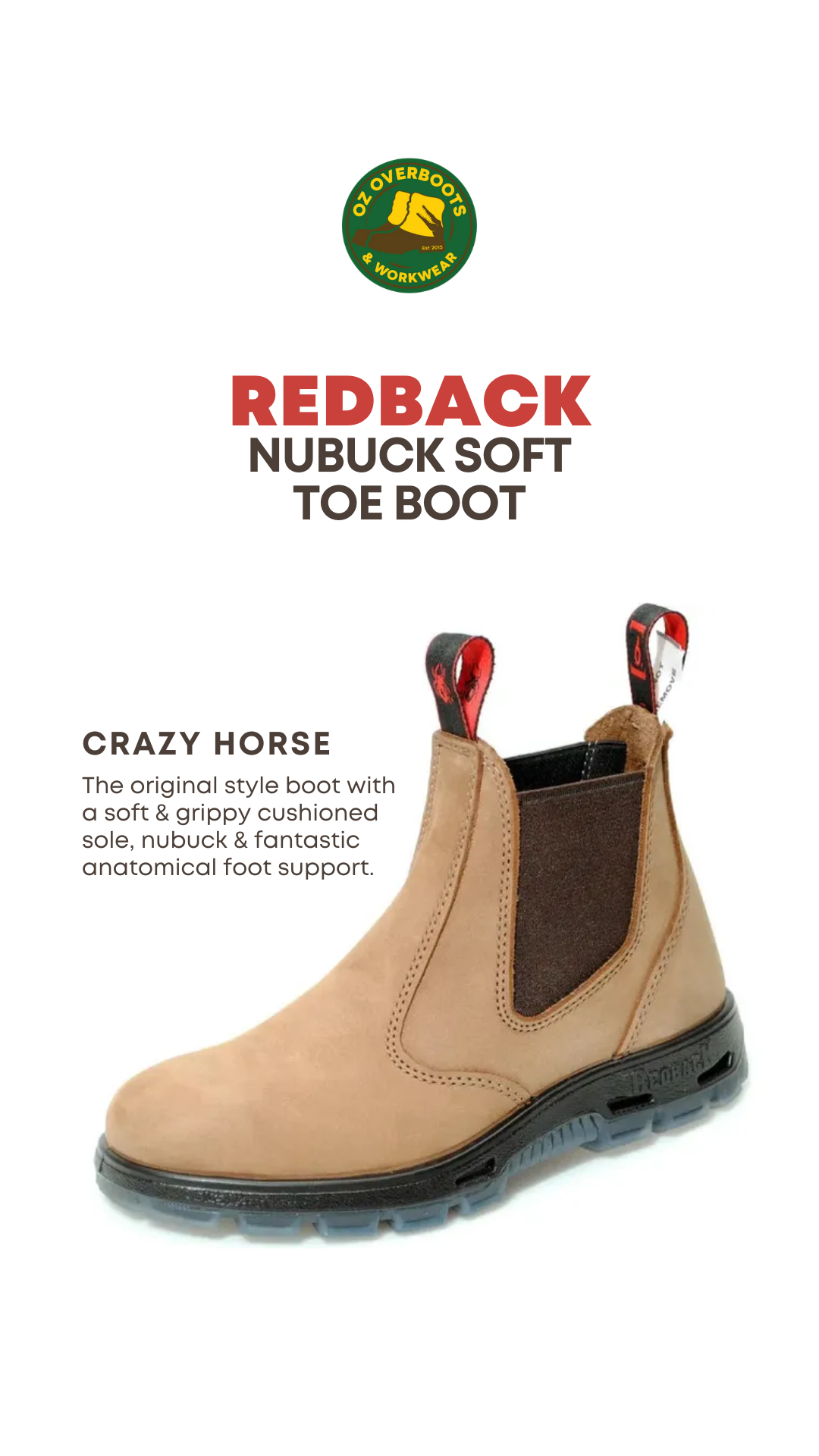 Oz OverBoots Facebook ad