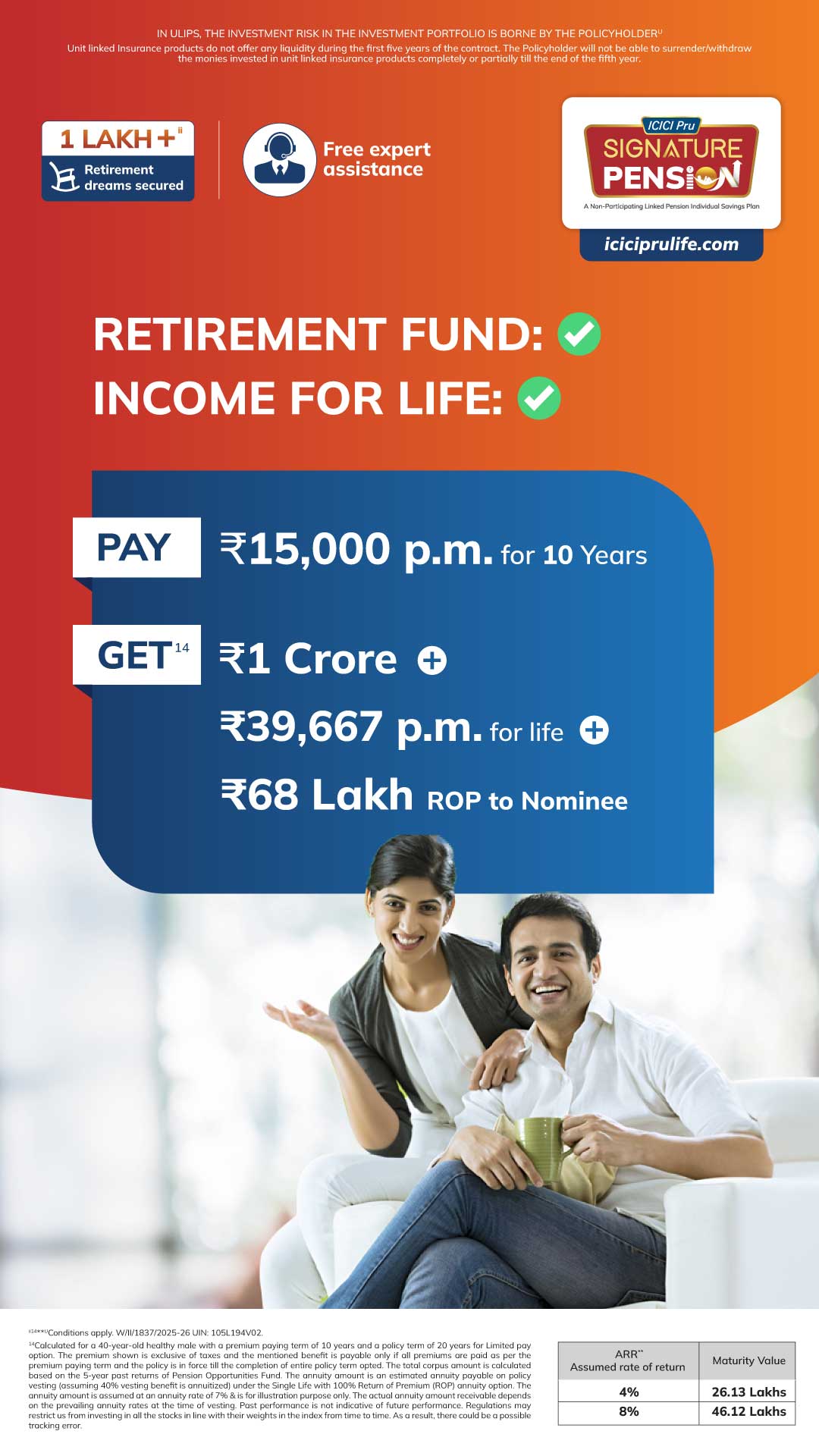 ICICI Prudential Life Insurance Facebook ad