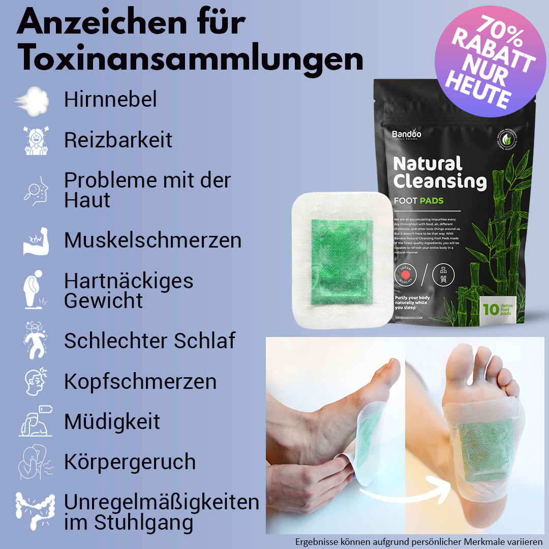 Natürliche Detox-Pflaster Facebook ad