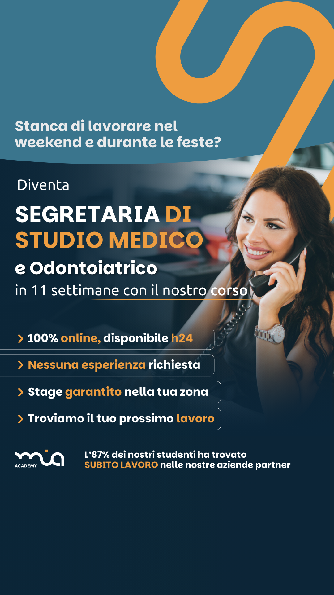 Mia Academy Facebook ad