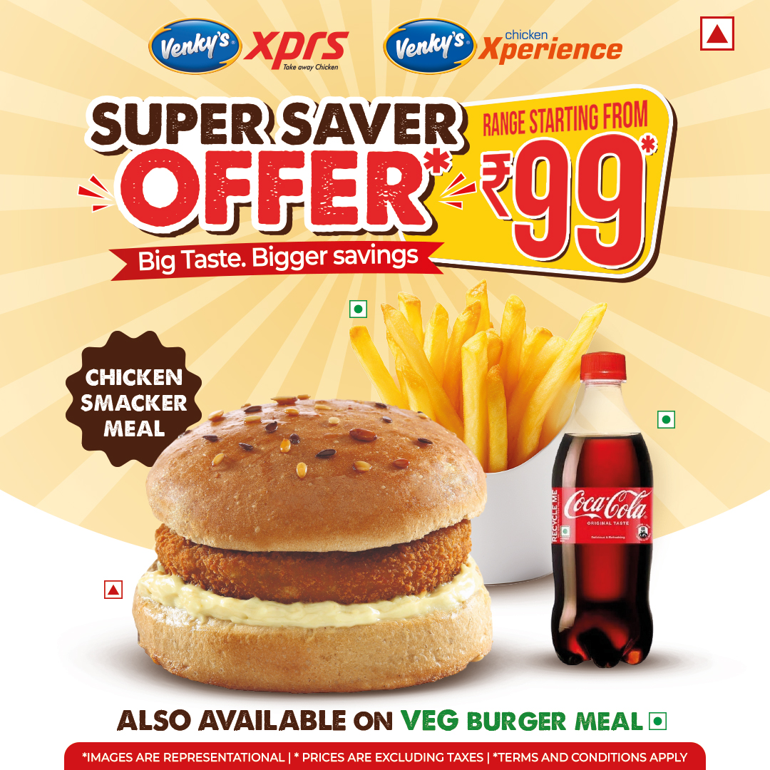 Venky's Xprs India Facebook ad from Jul 24, 2026