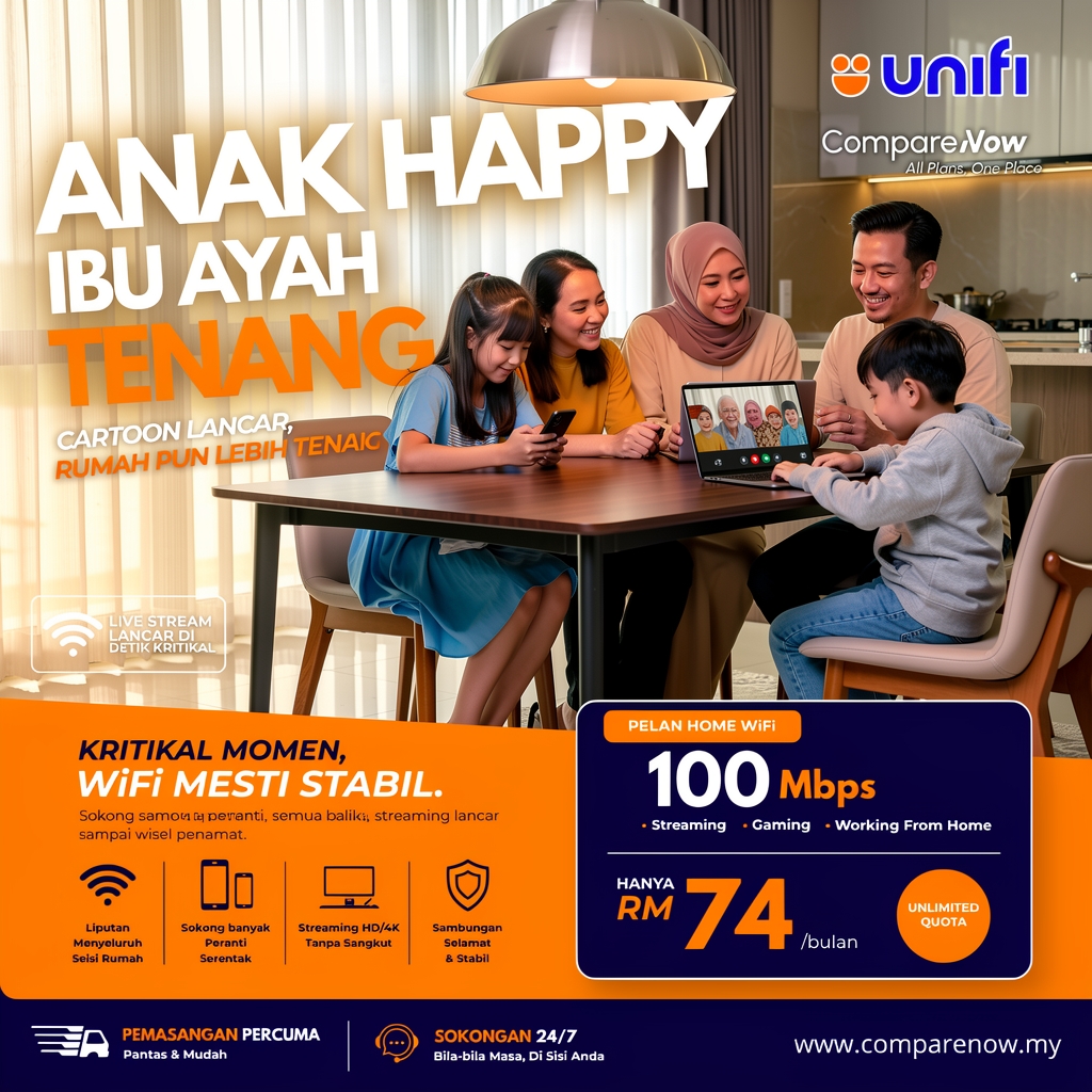 Compare Now Facebook ad