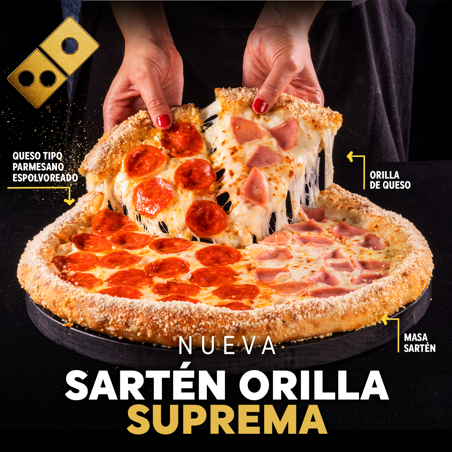 Domino's Mx Facebook ad