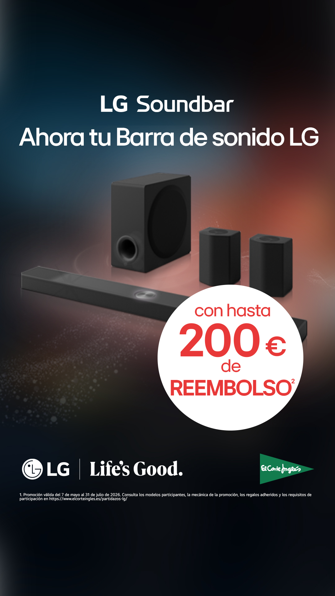 El Corte Inglés TECH Facebook ad