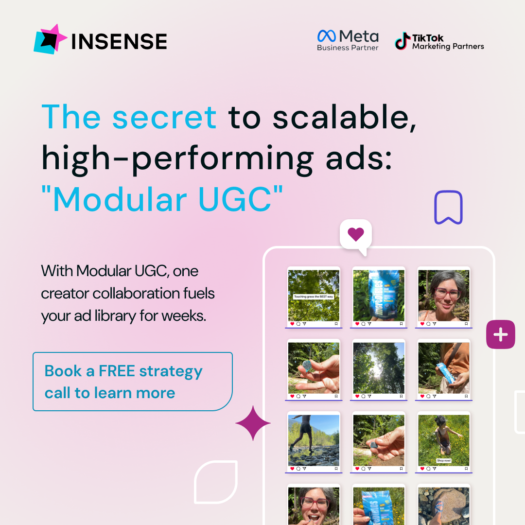 Insense Facebook ad