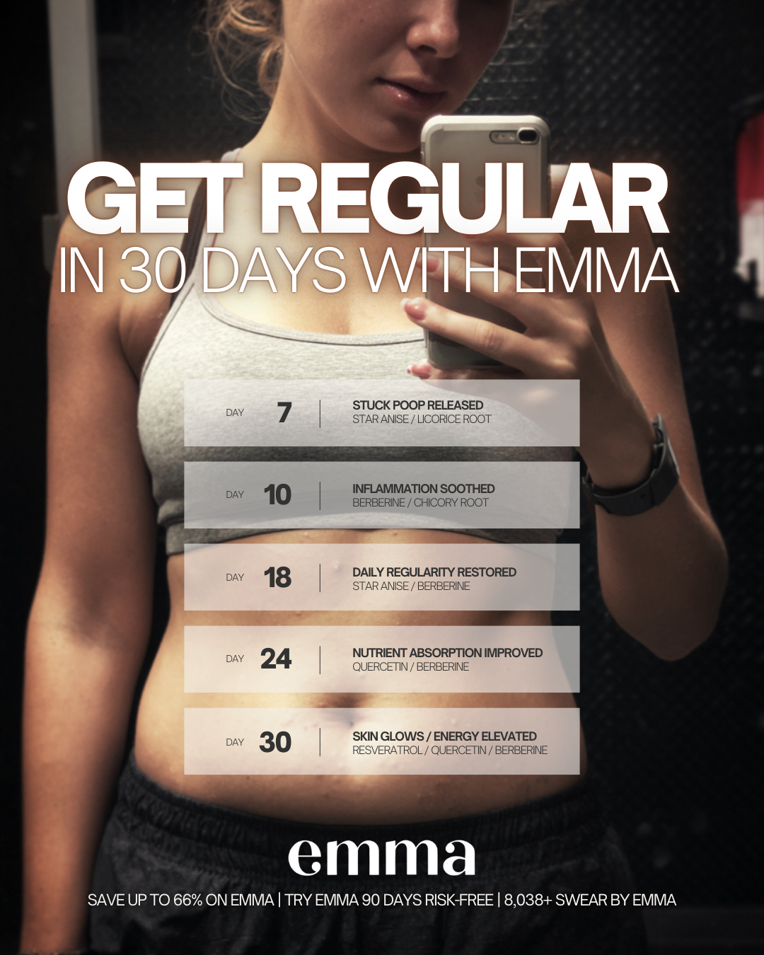 Emma Facebook ad