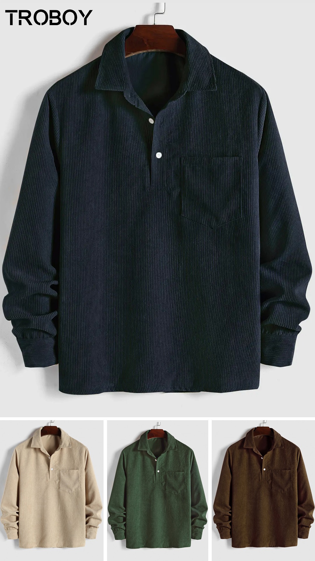 Troboy Facebook ad: Corduroy Collection