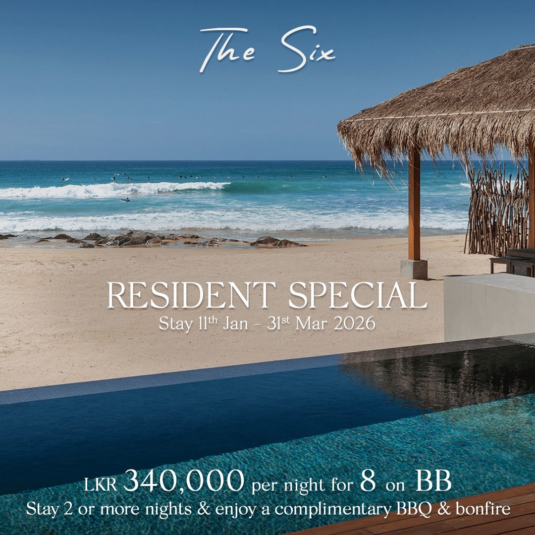 The Six Weligama Facebook ad: Imagine yourself immersed in the ultimate luxury villa…