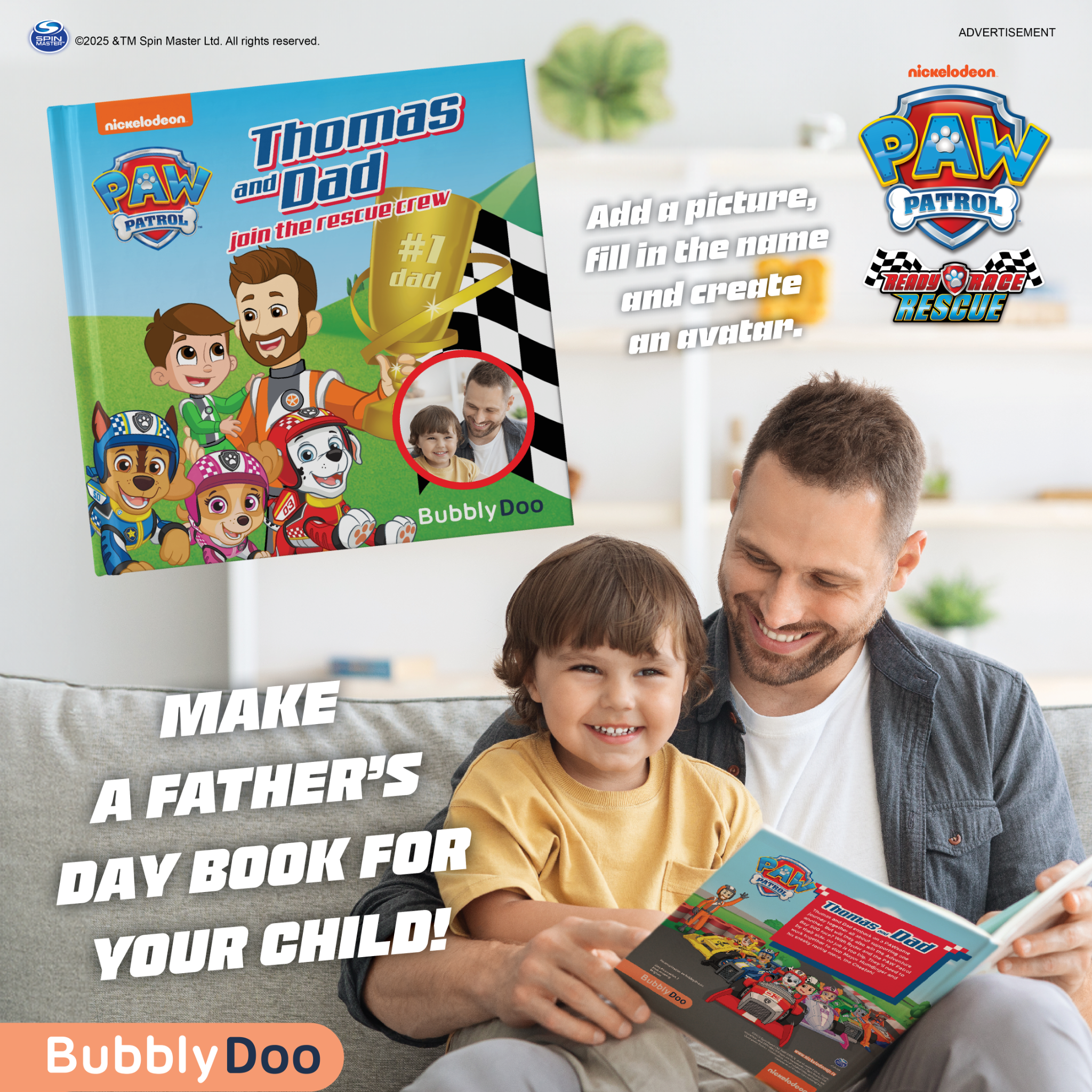 BubblyDoo Books Facebook ad