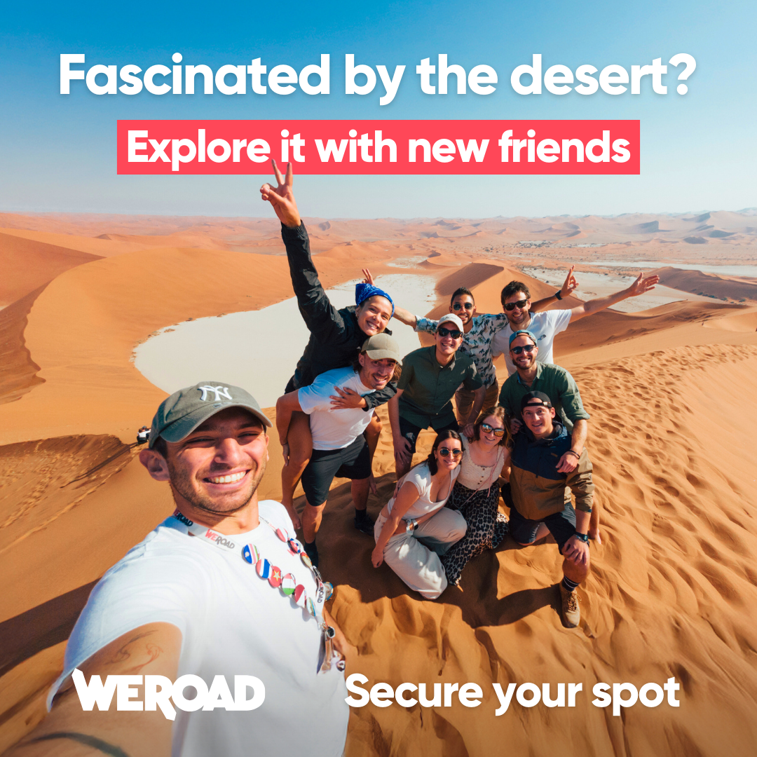 WeRoad Travel Facebook ad