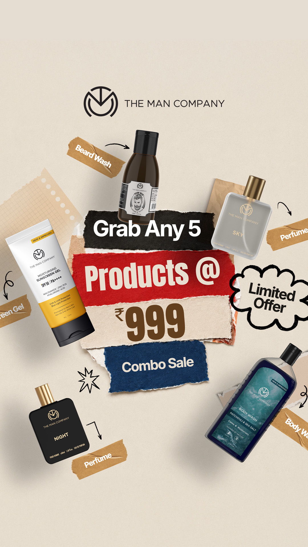 TheManCompany Facebook ad