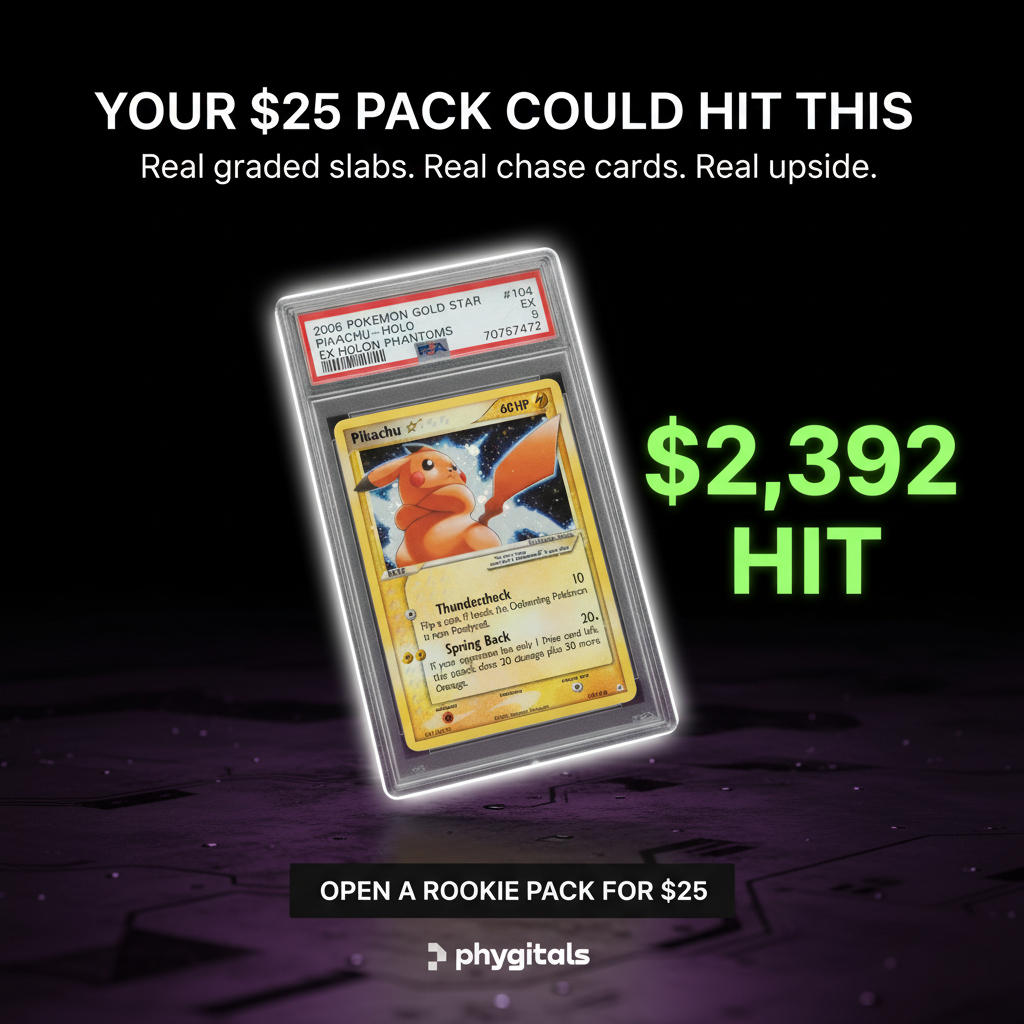 Phygitals Facebook ad