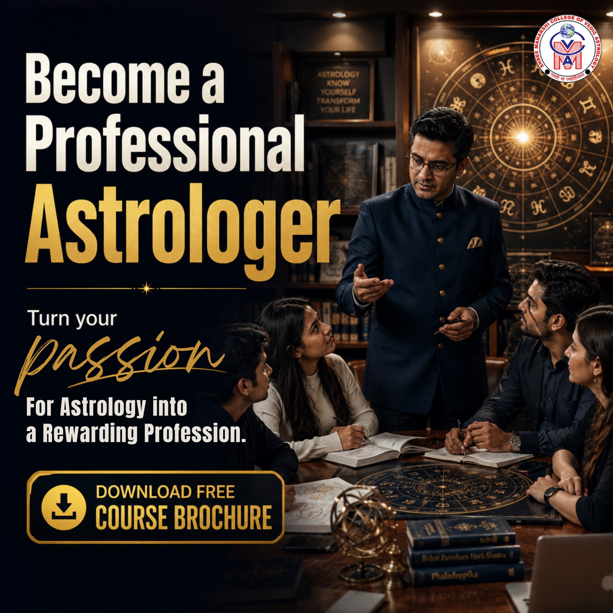 Shree Maharshi College Of Vedic Astrology Facebook ad