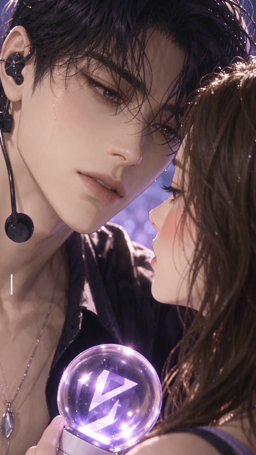 Hazy - Interactive Romance Facebook ad: His most dangerous secret is you