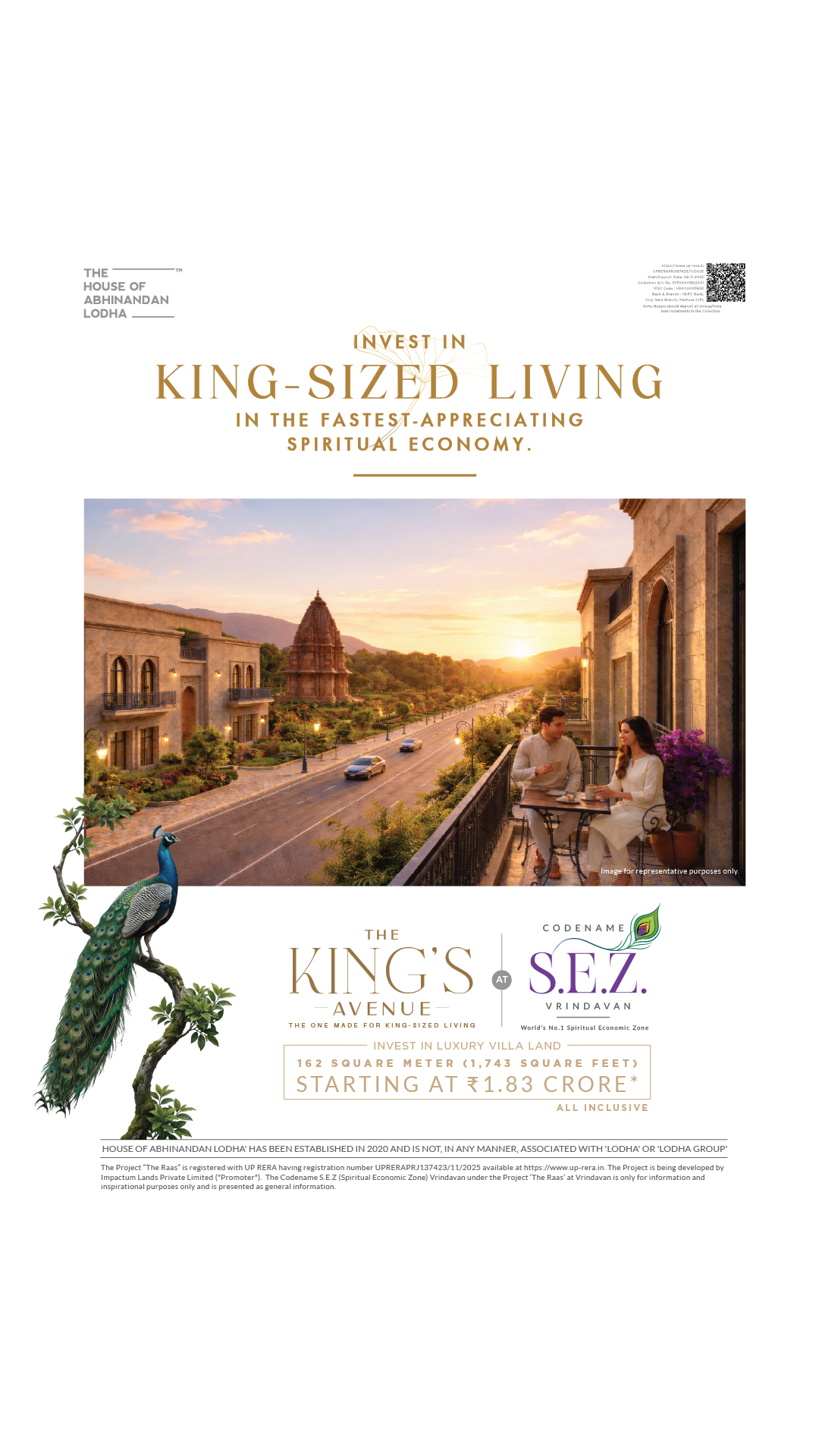 The House of Abhinandan Lodha Facebook ad