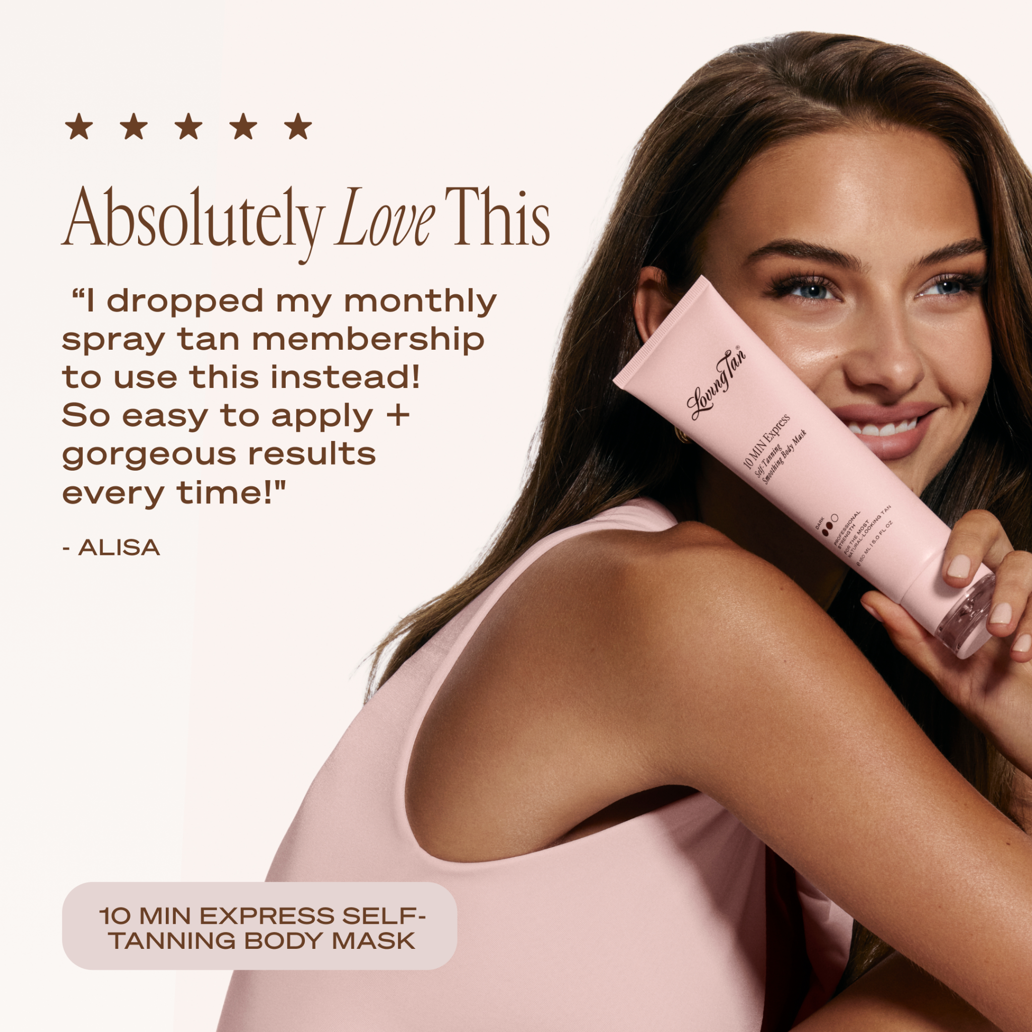 Loving Tan Facebook ad