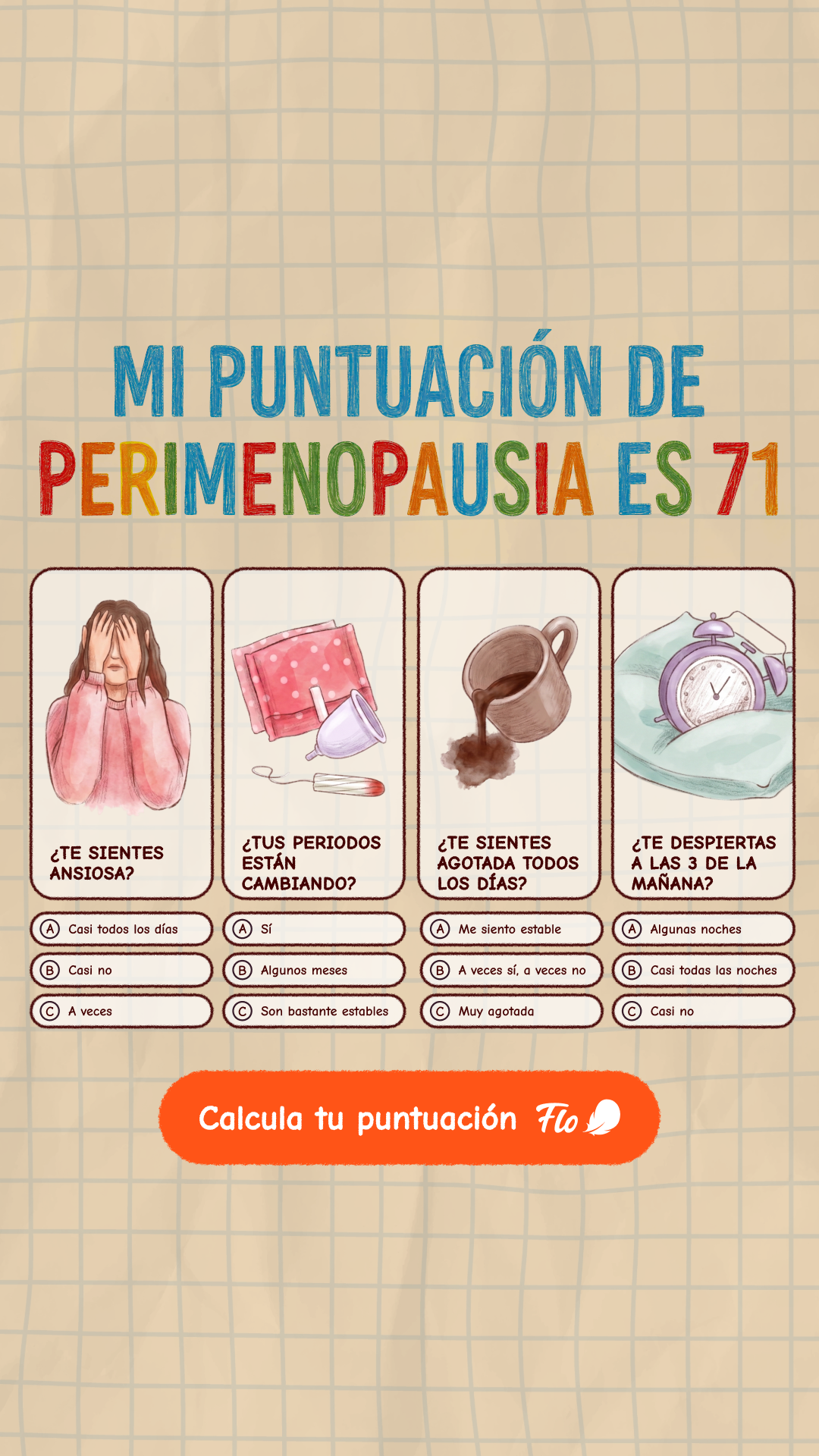 Flo For Perimenopause Facebook ad