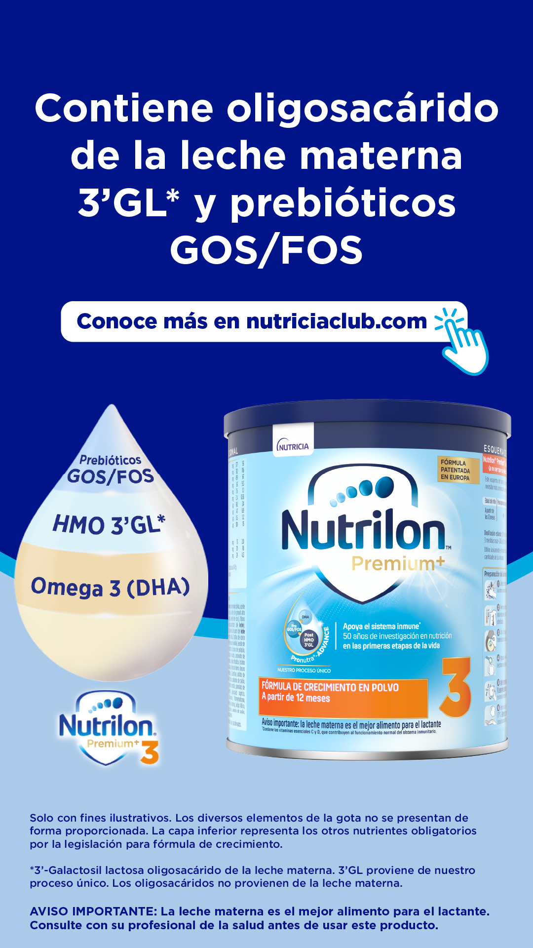 Nutricia Club Ecuador Facebook ad from Mar 25, 2026