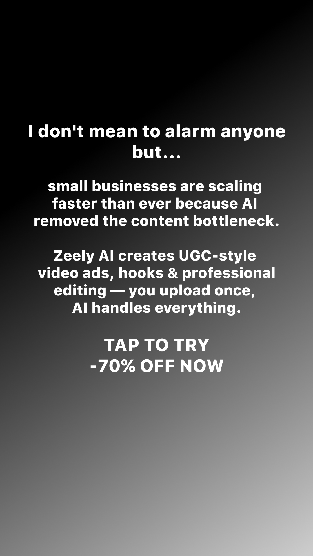 Zeely: AI Ads Maker Facebook ad
