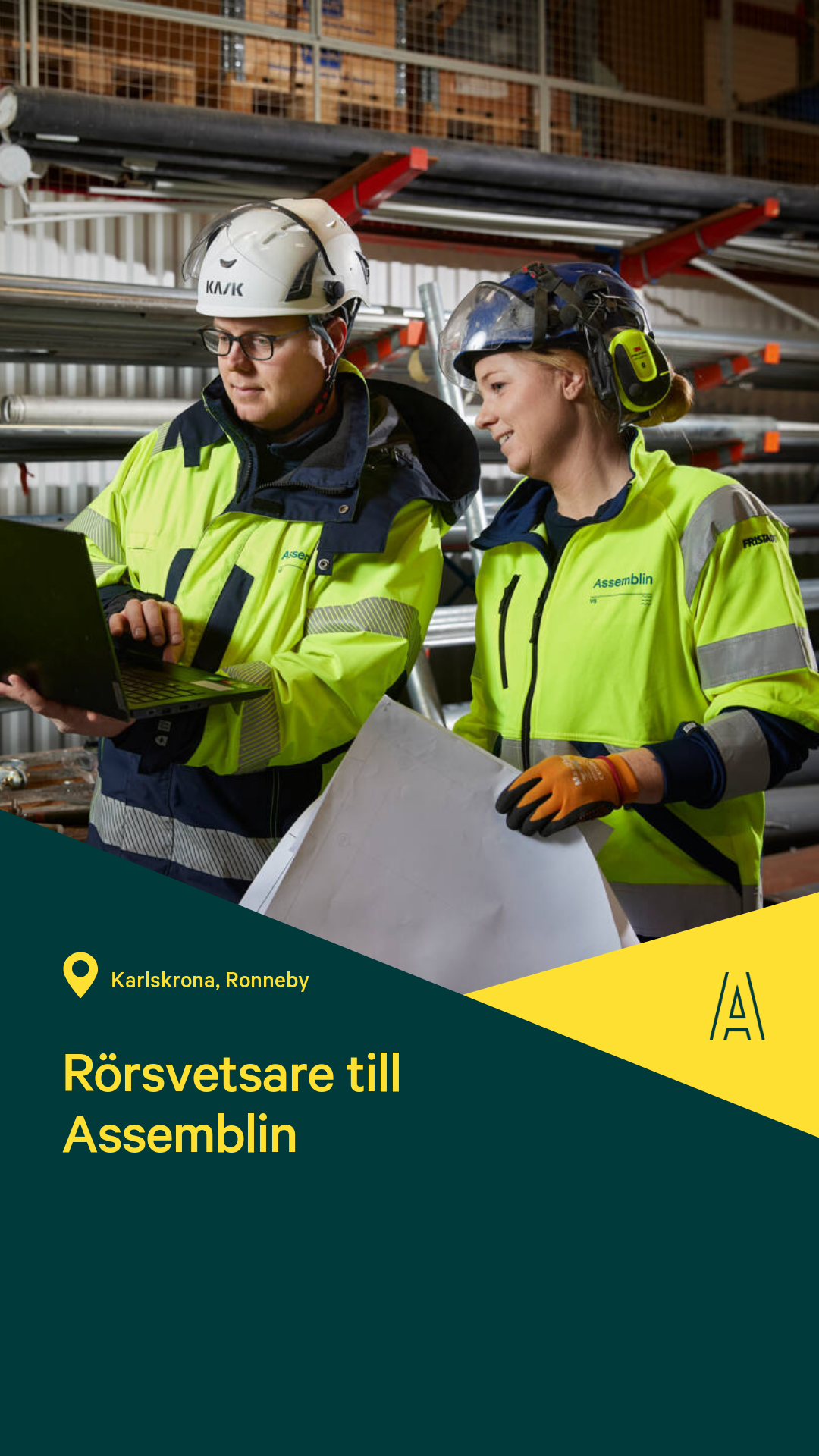 Assemblin Sverige Facebook ad
