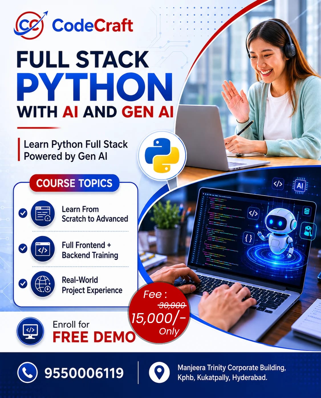 Code Craft Hyd Facebook ad
