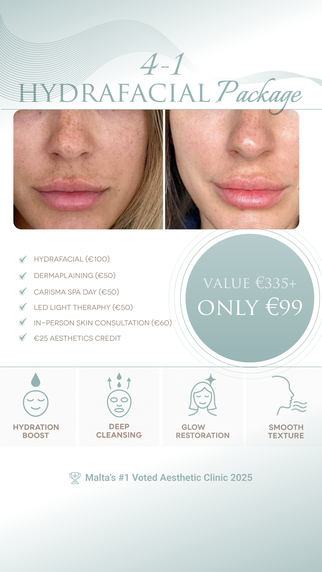 Carisma Aesthetics Facebook ad