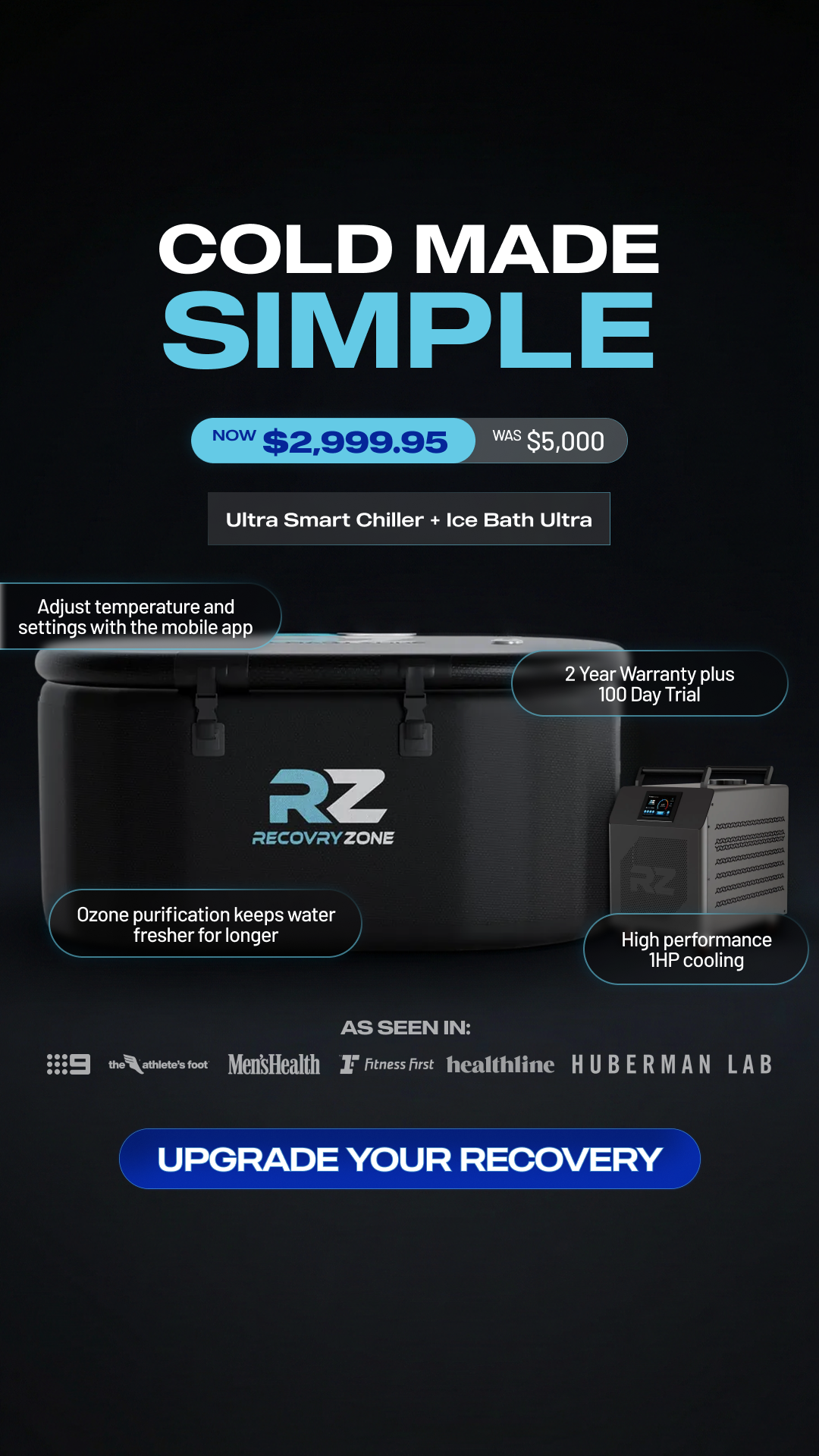 Recovry Zone Facebook ad