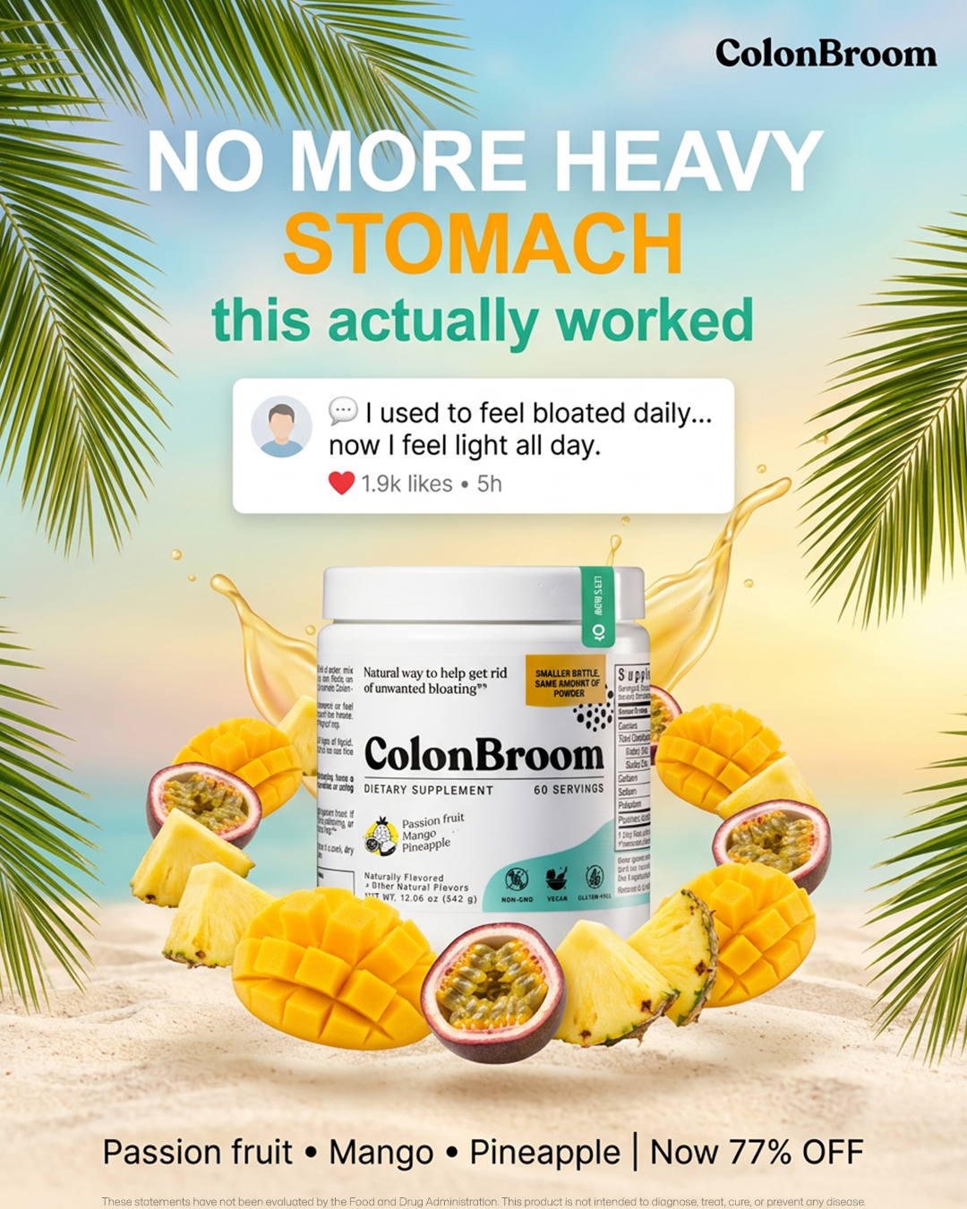 ColonBroom Facebook ad