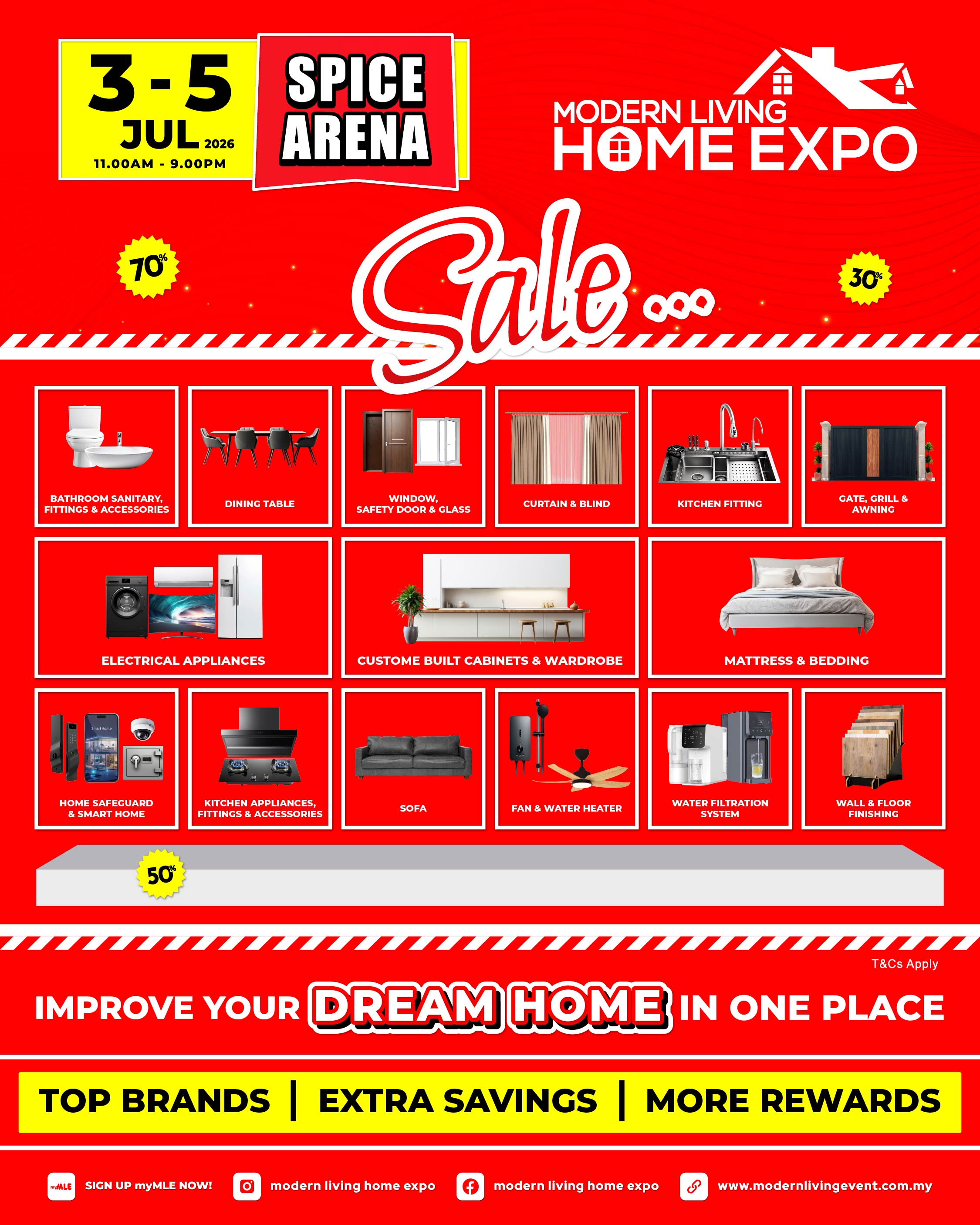 Modern Living Home Expo Facebook ad