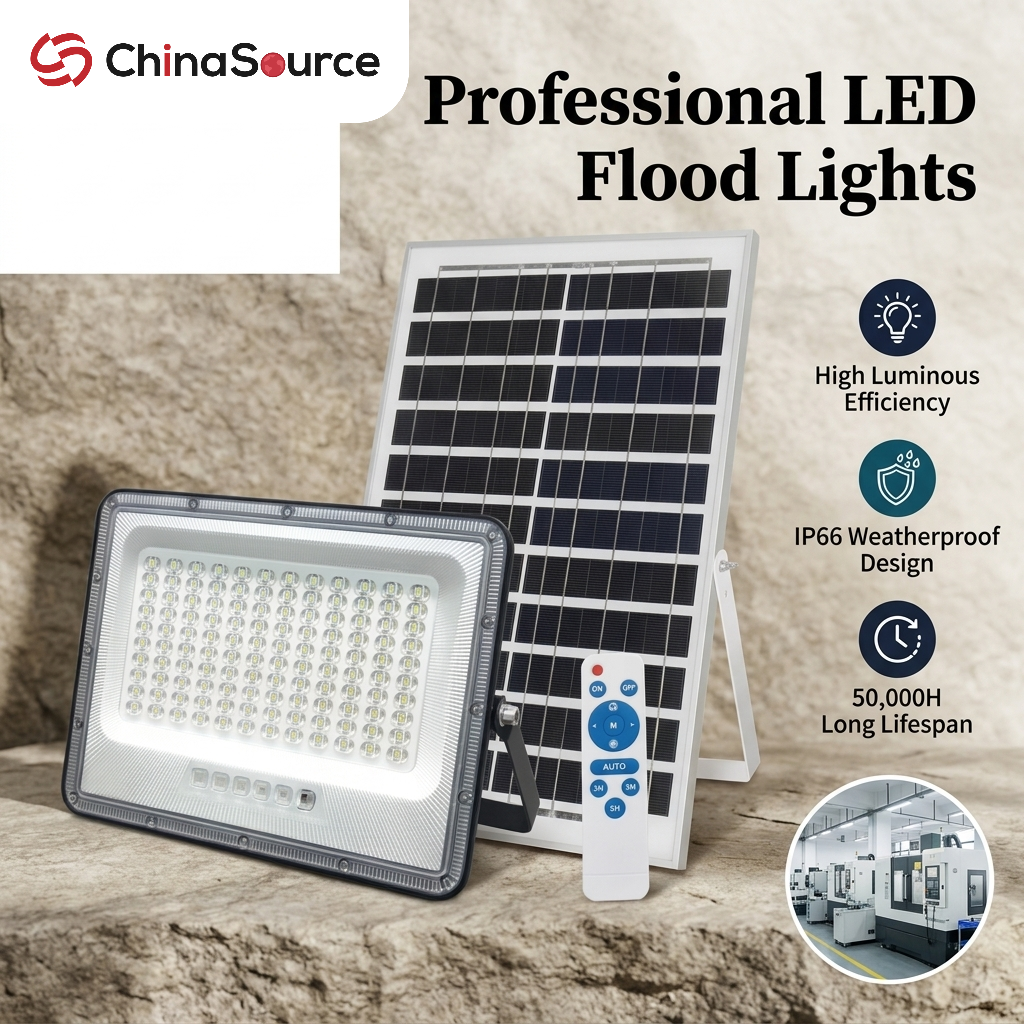 Ease Sourcer Global Facebook ad: Factory-Direct LED Outdoor Lights for Bulk Buyers
