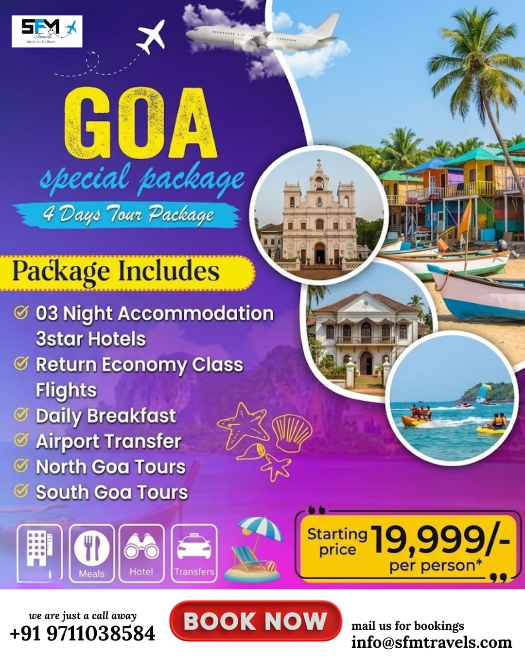 Travel SFM - Your Travel Partners Facebook ad