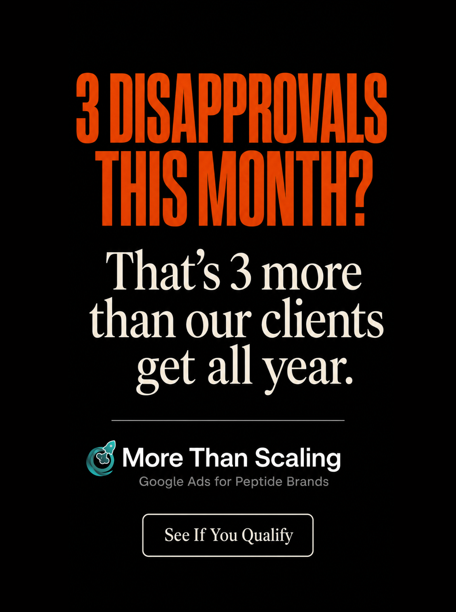 More Than Scaling Facebook ad