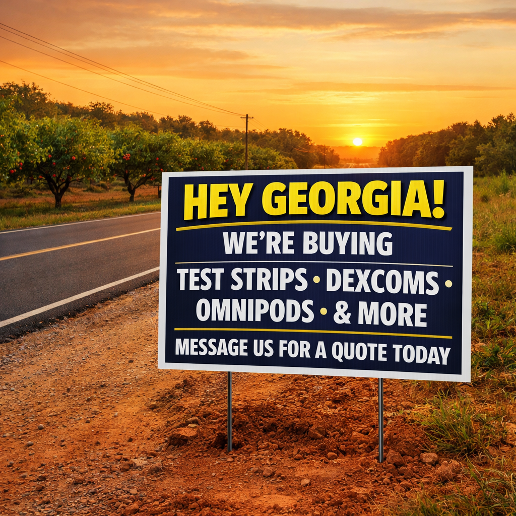 Georgia Test Strips Facebook ad
