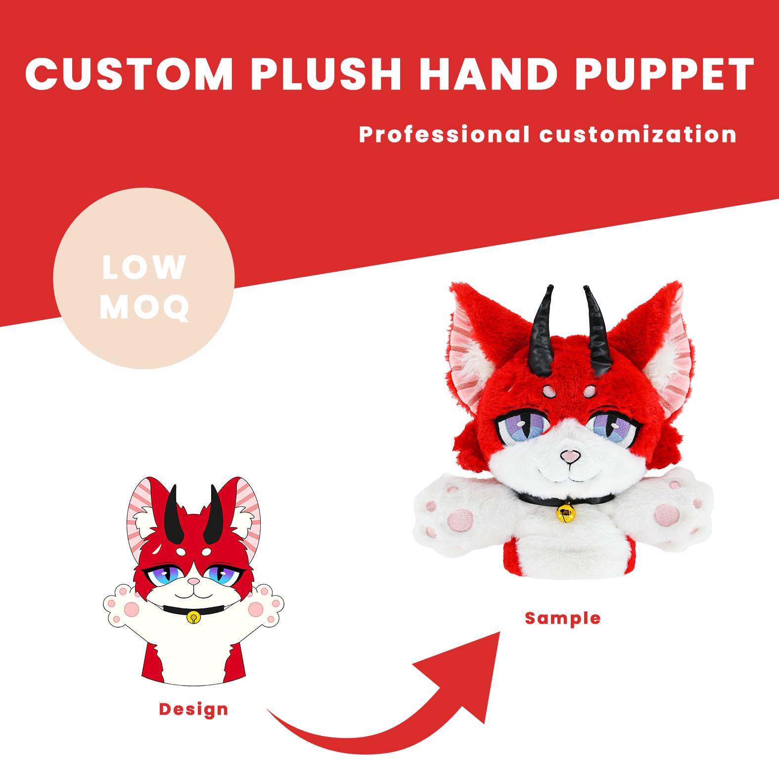 Gaopengtoys Facebook ad: Custom Plush Animals