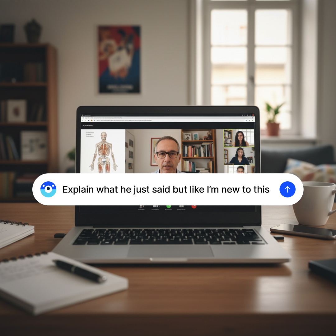Otter.ai - AI Meeting Agent Facebook ad: 50% off. No notebook required.