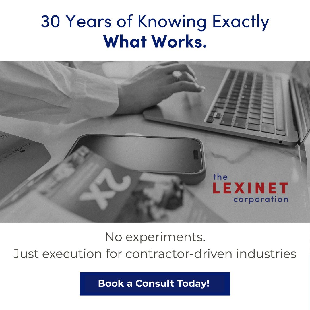 Lexinet Corporation Facebook ad: Trusted by Manufacturers for 30+ Years
