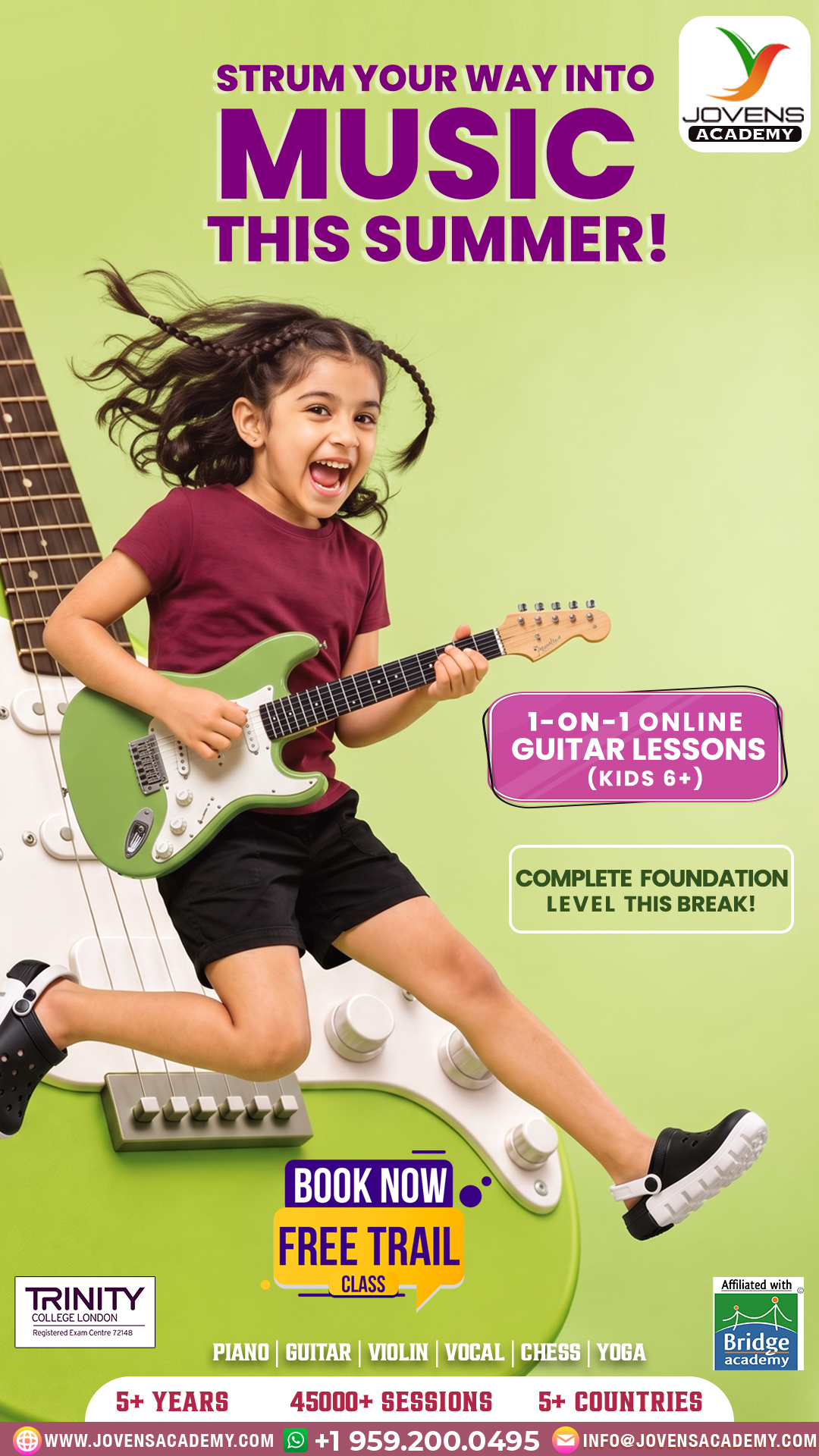 Jovens Academy Facebook ad from Jun 27, 2026