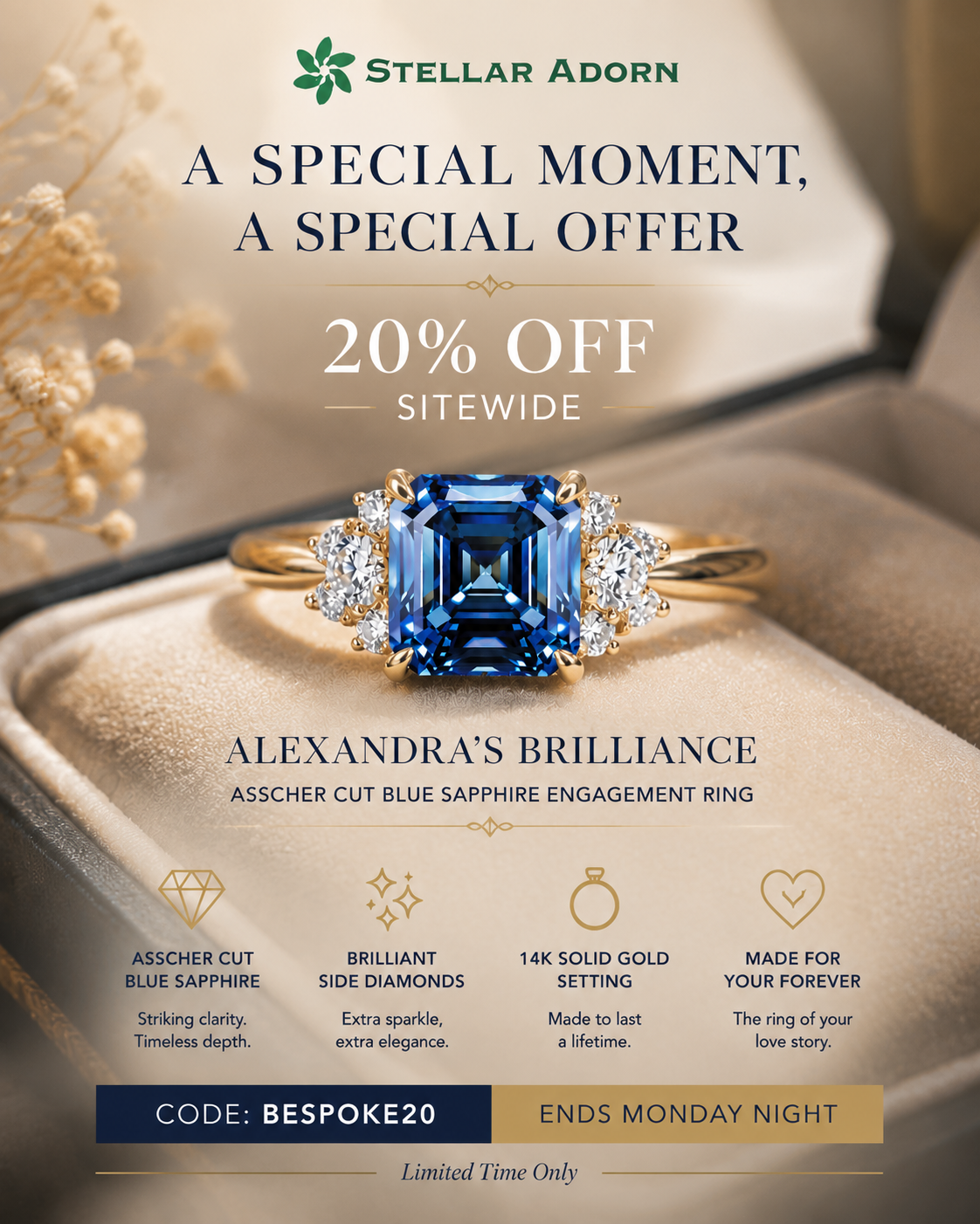 Stellar Adorn Facebook ad