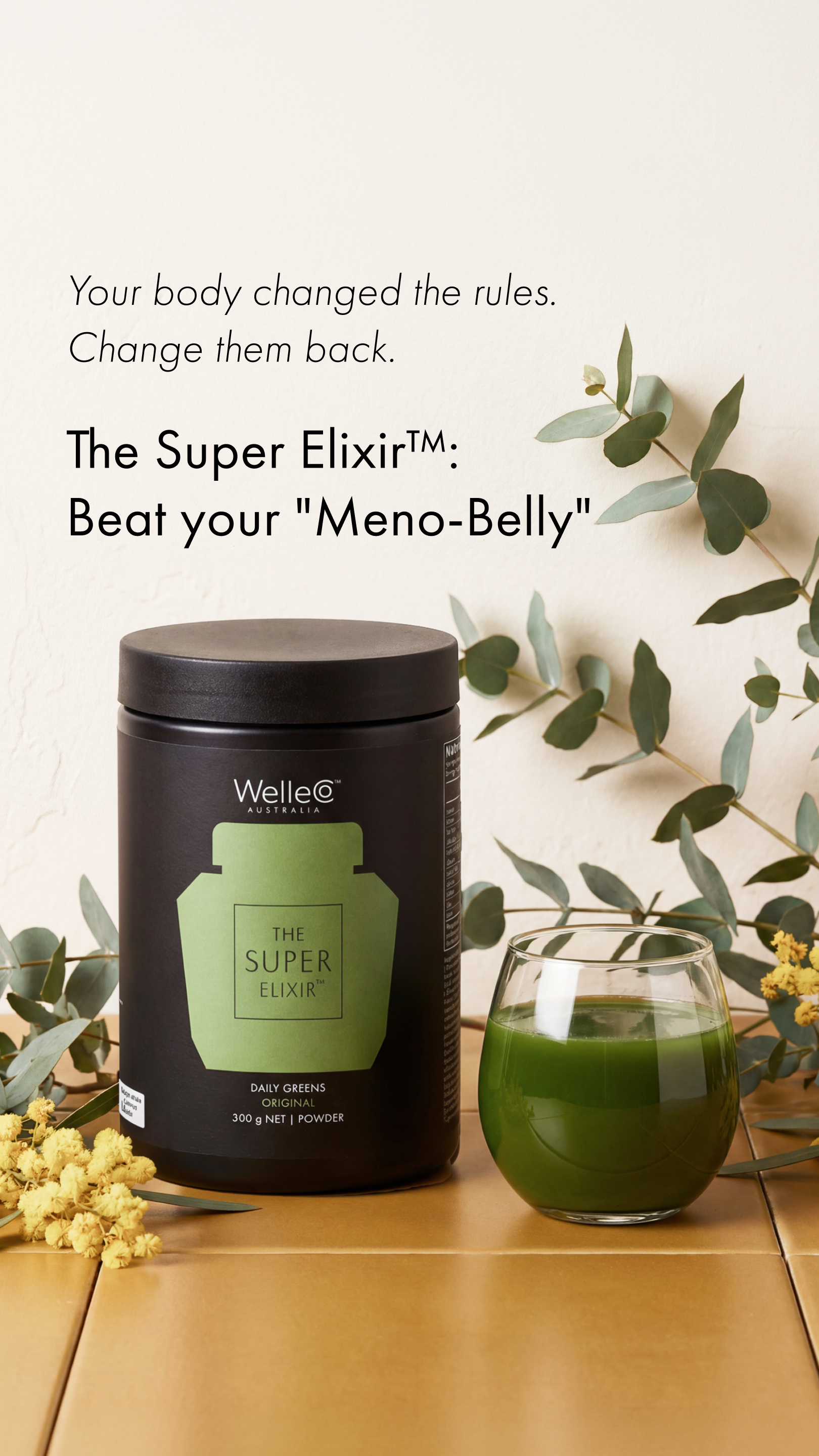 WelleCo Facebook ad