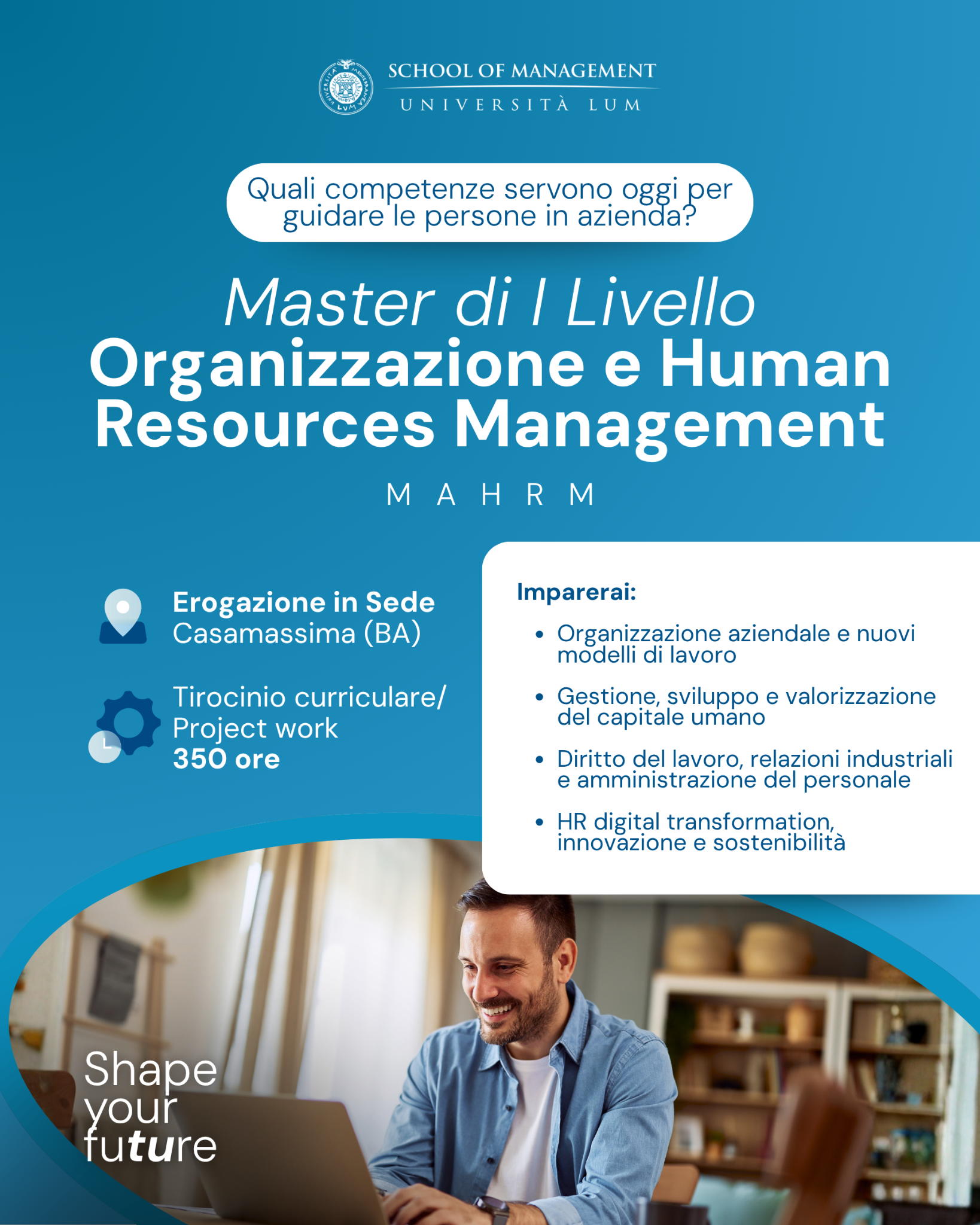 School of Management LUM Facebook ad