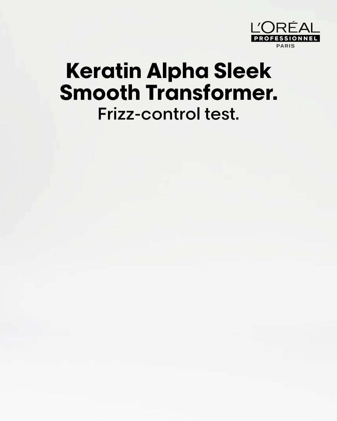 L'Oréal Professionnel India Facebook ad: New Keratin Alpha sleek