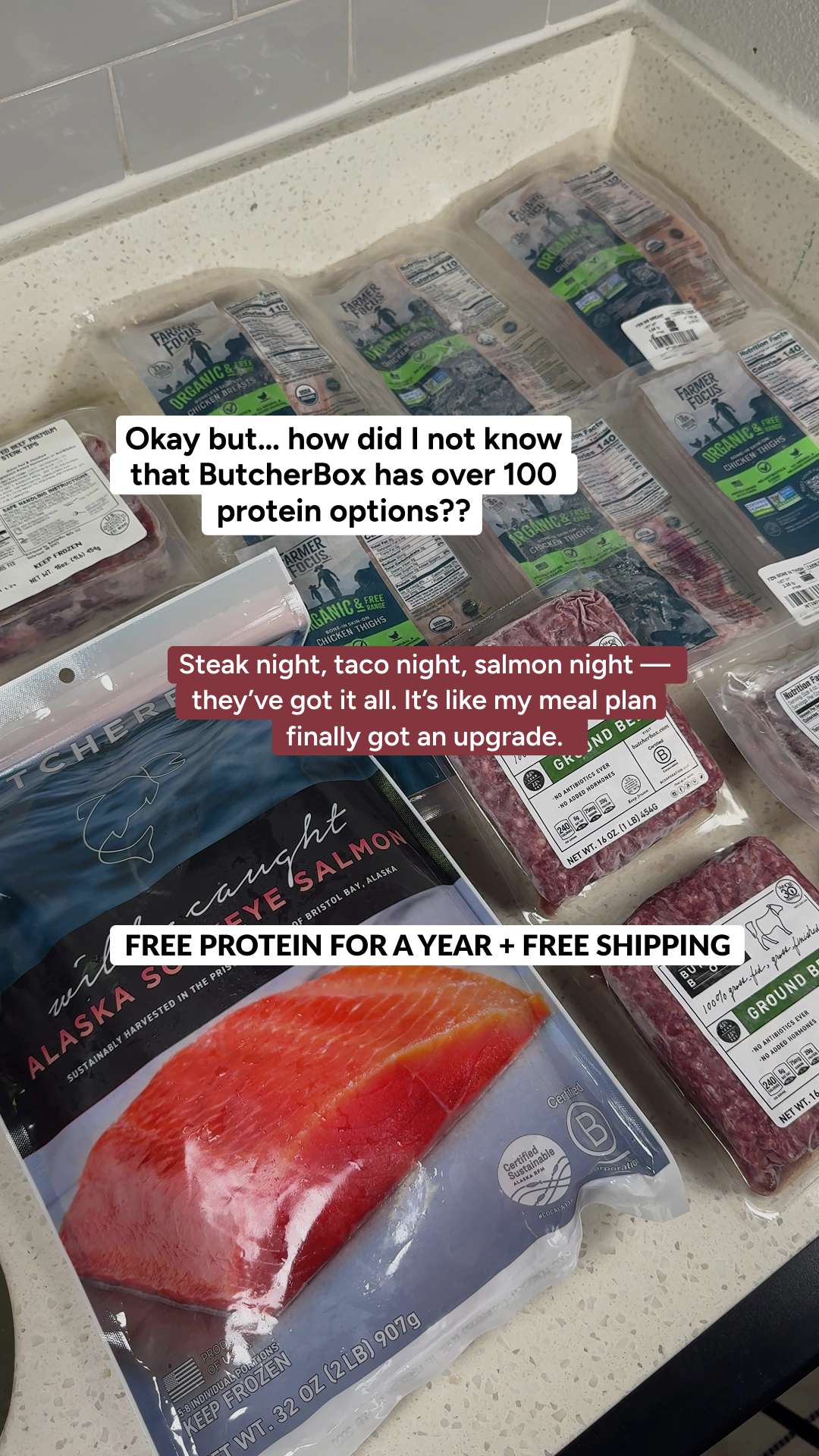 ButcherBox Facebook ad