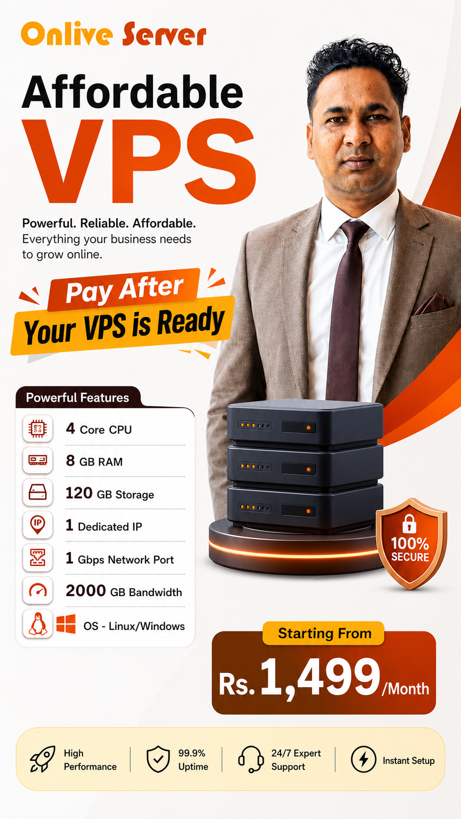 Onlive Server Private Limited Facebook ad
